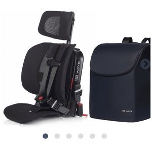 WAYB Pico™ Portable Car Seat and travel bag
